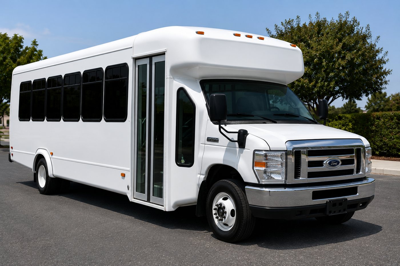 Shuttle bus, representative of the class serviced by VEXRECON